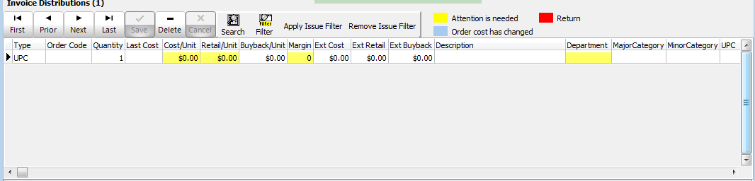 4. Invoice Distributions