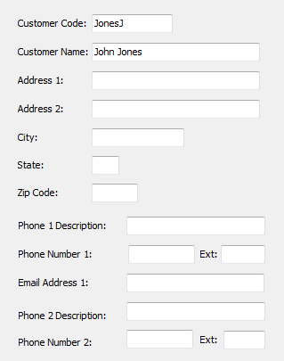 3. Customer Information