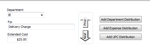 2. Distribution Entry Changes