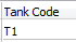 9. Click into 
the Tank 
Code column