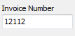 2. Invoice Number