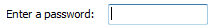 1. Enter Password