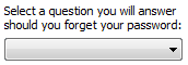 3. Security Question