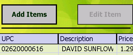 6. Edit Item if needed