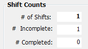 1. Check Completeness of Shifts