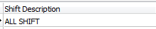 2. Shift Description